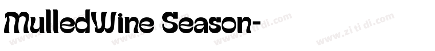 MulledWine Season字体转换